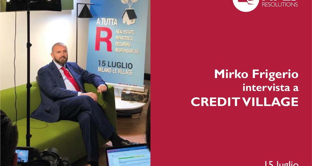 Mirko Frigerio: intervista a Credit Village